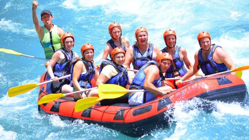 white water rafting from okurcalar