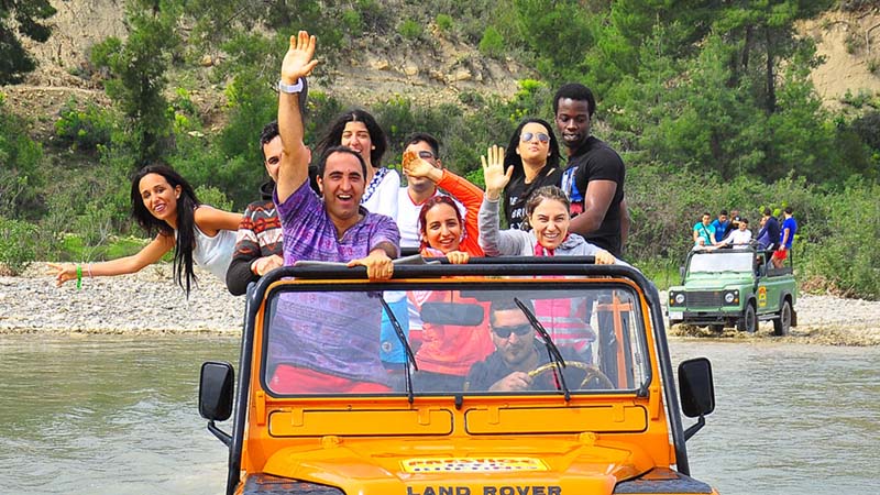 jeep safari in okurcalar and rafting