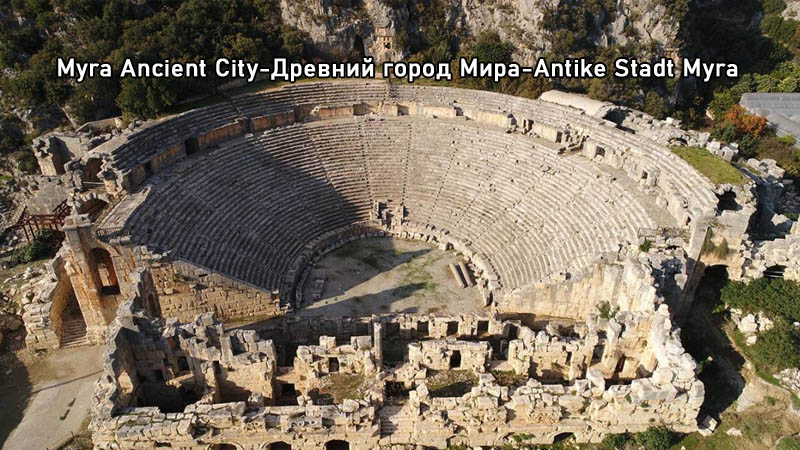 myra ancient city tour okurcalar