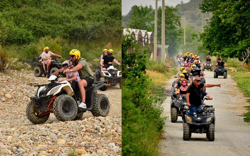 Okurcalar quad biking