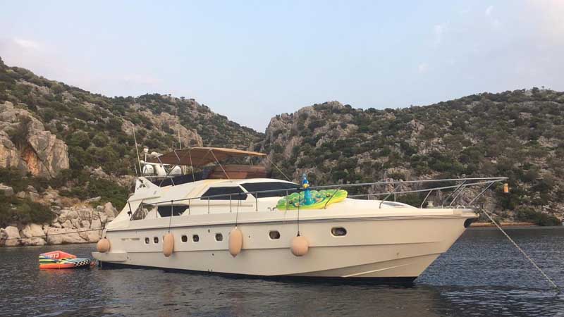 private yach rental in okurcalar