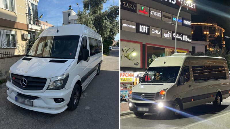 antalya airport transfer prices Okurcalar