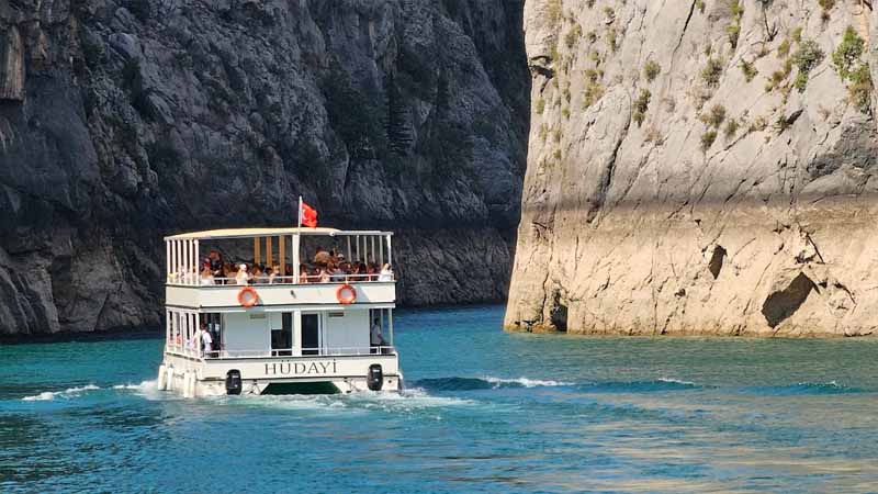 green canyon boat trip okurcalar private