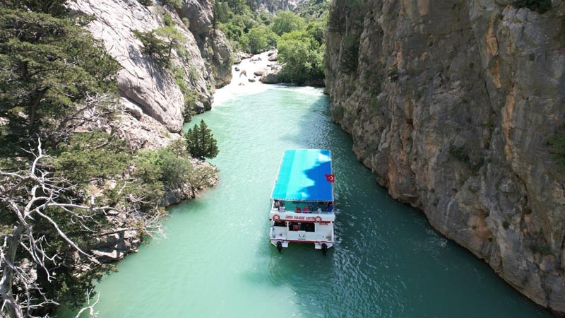 green canyon okurcalar boat tour