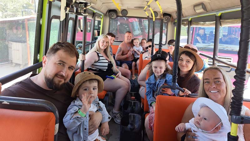 green canyon safari with kids okurcalar