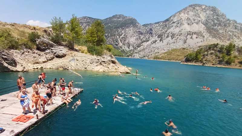 green canyon swimming okurcalar