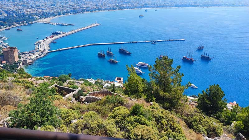 okurcalar to ALANYA HARBOR