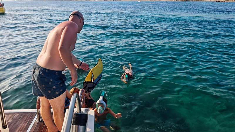 snorkeling yacht tour okurcalar