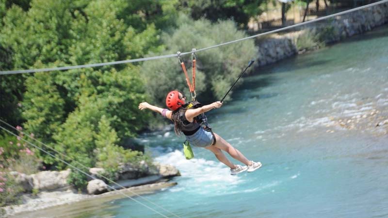 zipline rafting okurcalar