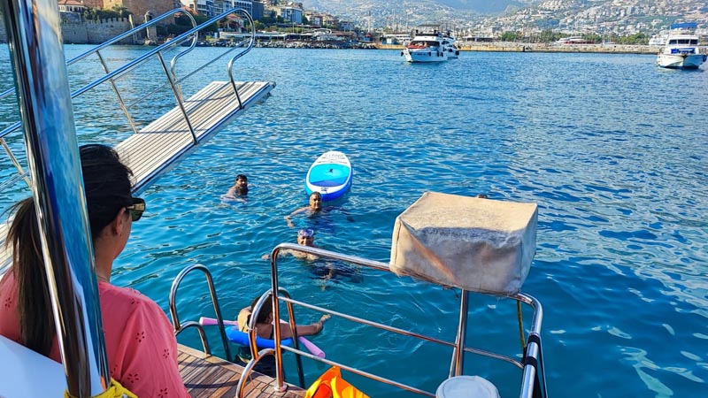alanya yacht hire from okurcalar